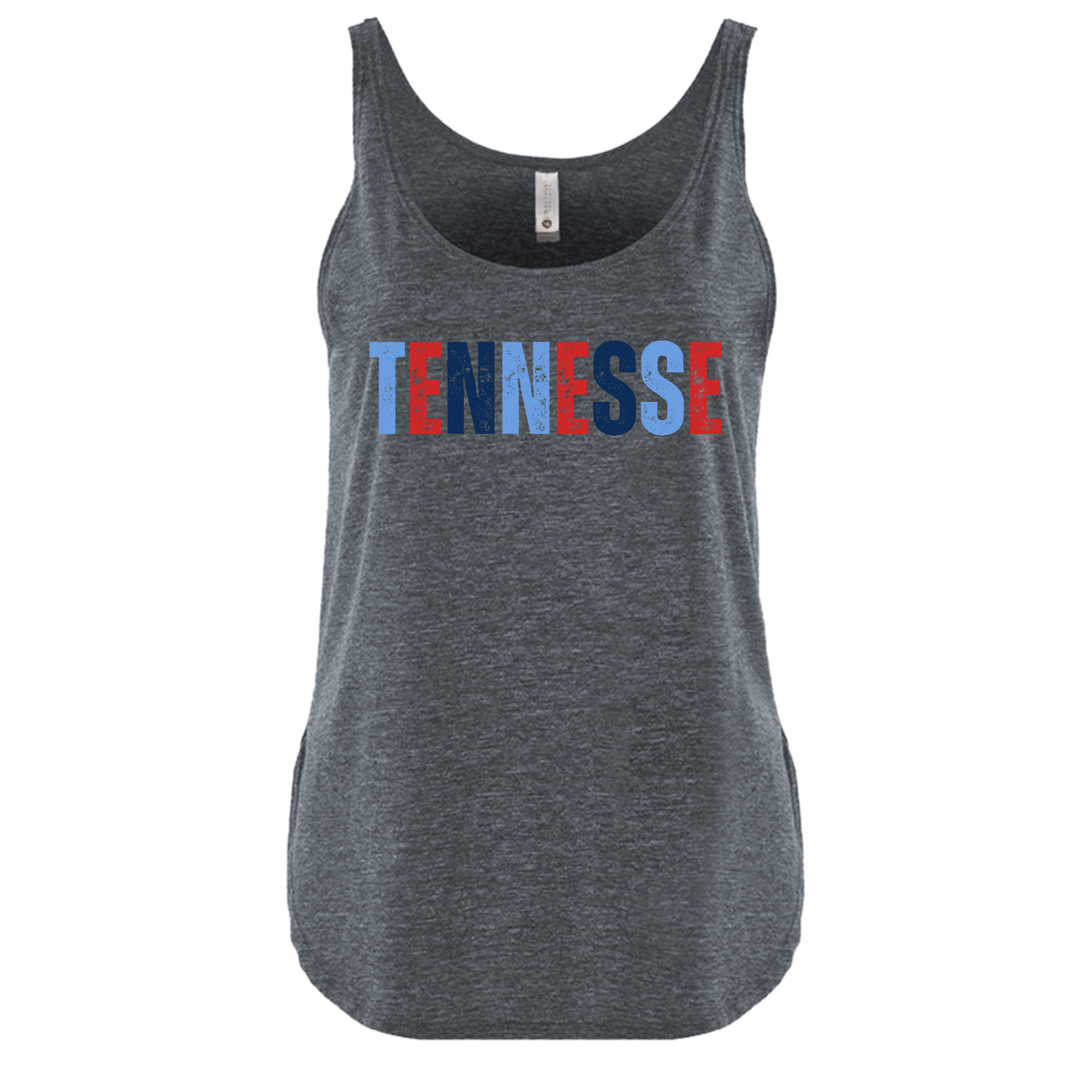 TENNESSEE COLORS | TANK TOP | BLUE AND RED CHIC LOVE