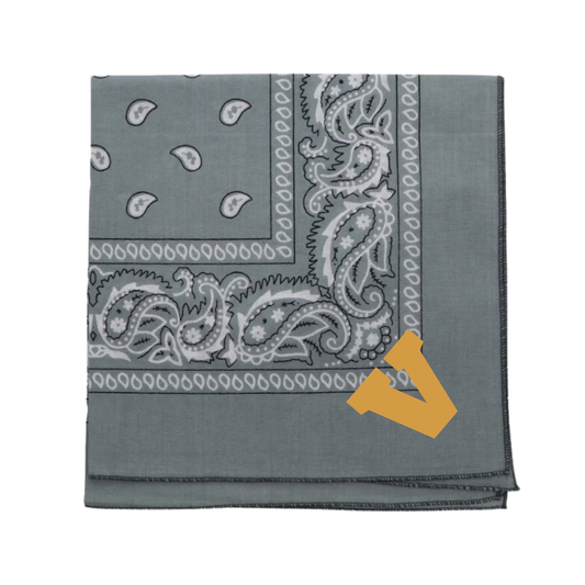 BANDANA | ACCESSORY | BLACK AND GOLD CHIC LOVE
