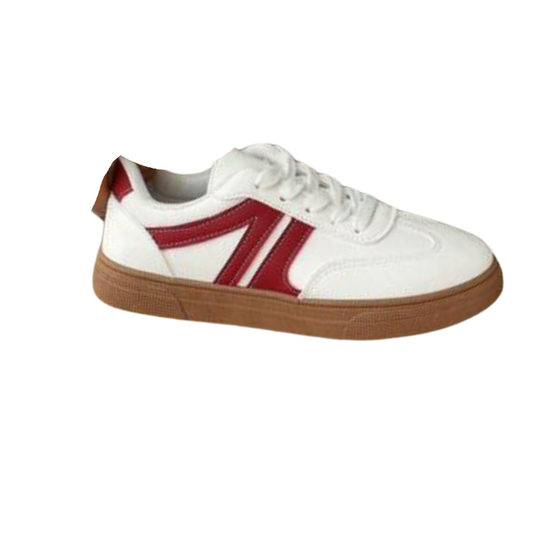 WHITE AND CRIMSON | SHOES | CRIMSON AND WHITE CHIC LOVE