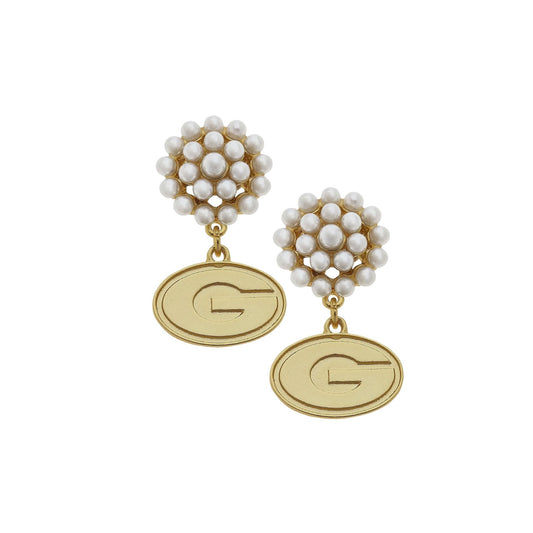GEORGIA GOLD | EAR | BLACK AND RED CHIC LOVE