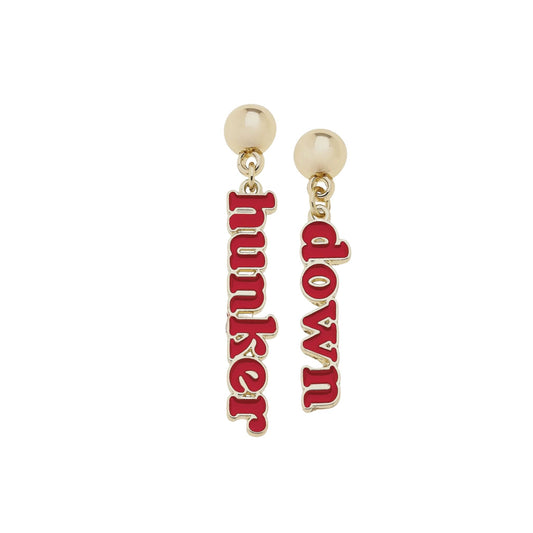 Hunker Down | Ear | Black and Red Chic love