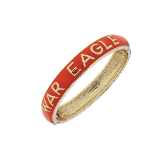 WAR EAGLE | BRACELET | ORANGE AND BLUE CHIC LOVE