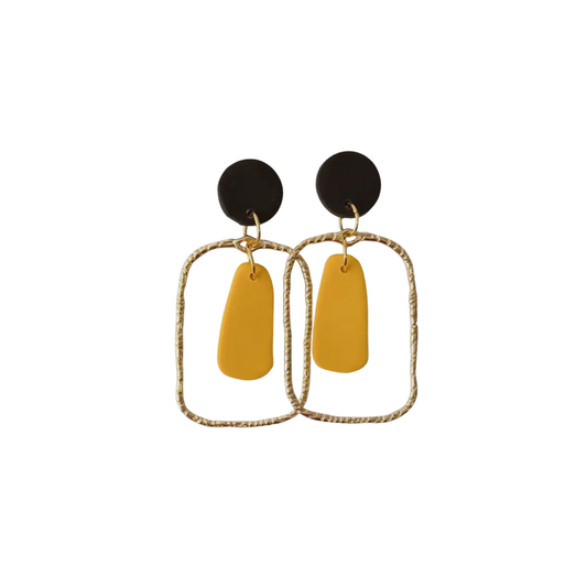 BLACK AND GOLD  GOLD | EAR | BLACK AND GOLD CHIC LOVE