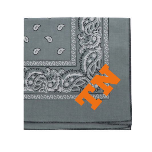 GRAY TN BANDANA | ACCESSORIES | ORANGE CHIC LOVE