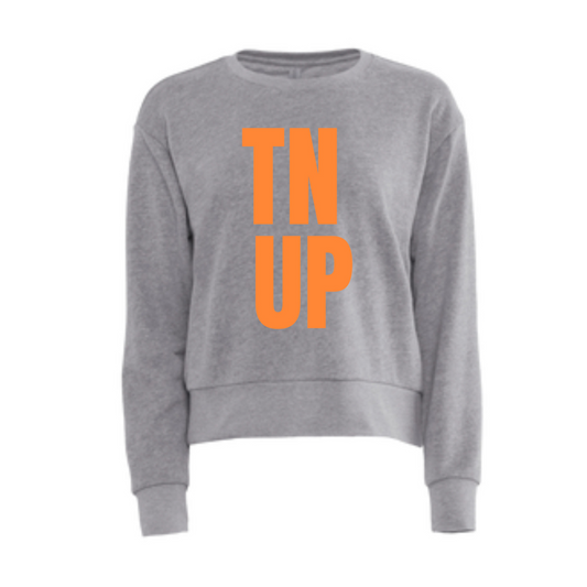 TN UP | WOMENS SWEATSHIRT | ORANGE CHIC LOVE