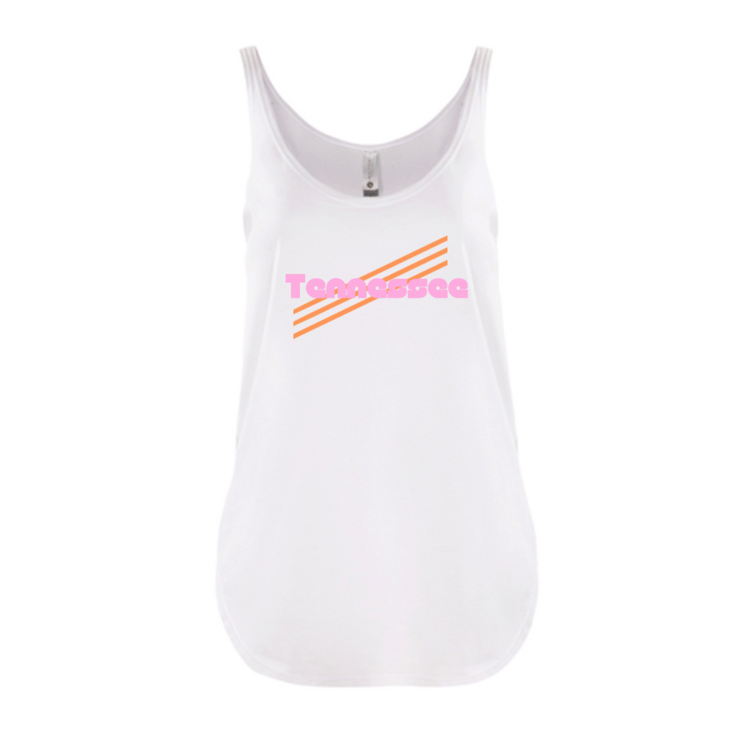 ORANGE STRIPE | TANK | ORANGE CHIC LOVE