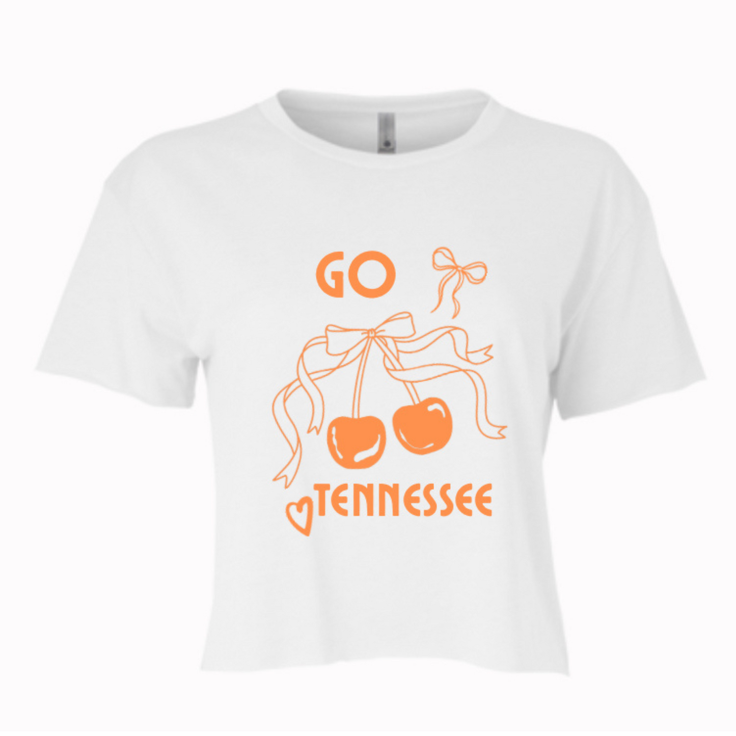 GO CHERRY TN | CROPPED T-SHIRT | ORANGE CHIC LOVE