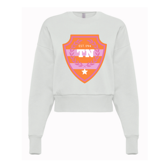 TN SHIELD | WOMENS SWEATSHIRT | SPORTS CHIC LOVE