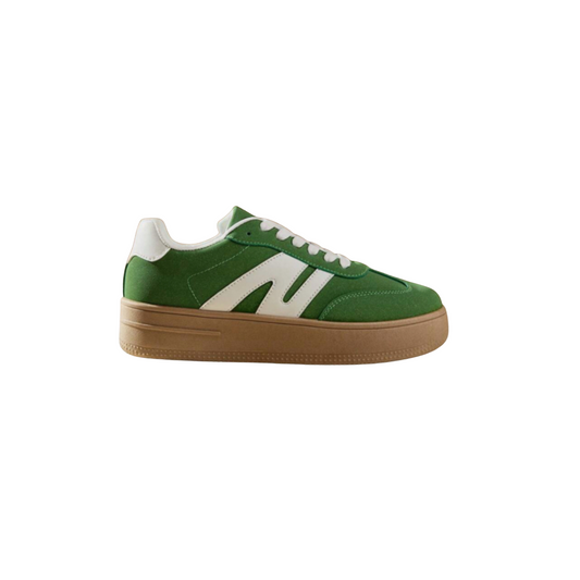 GREEN AND WHITE SNEEKS | SHOES | PICKLEBALL CHIC LOVE