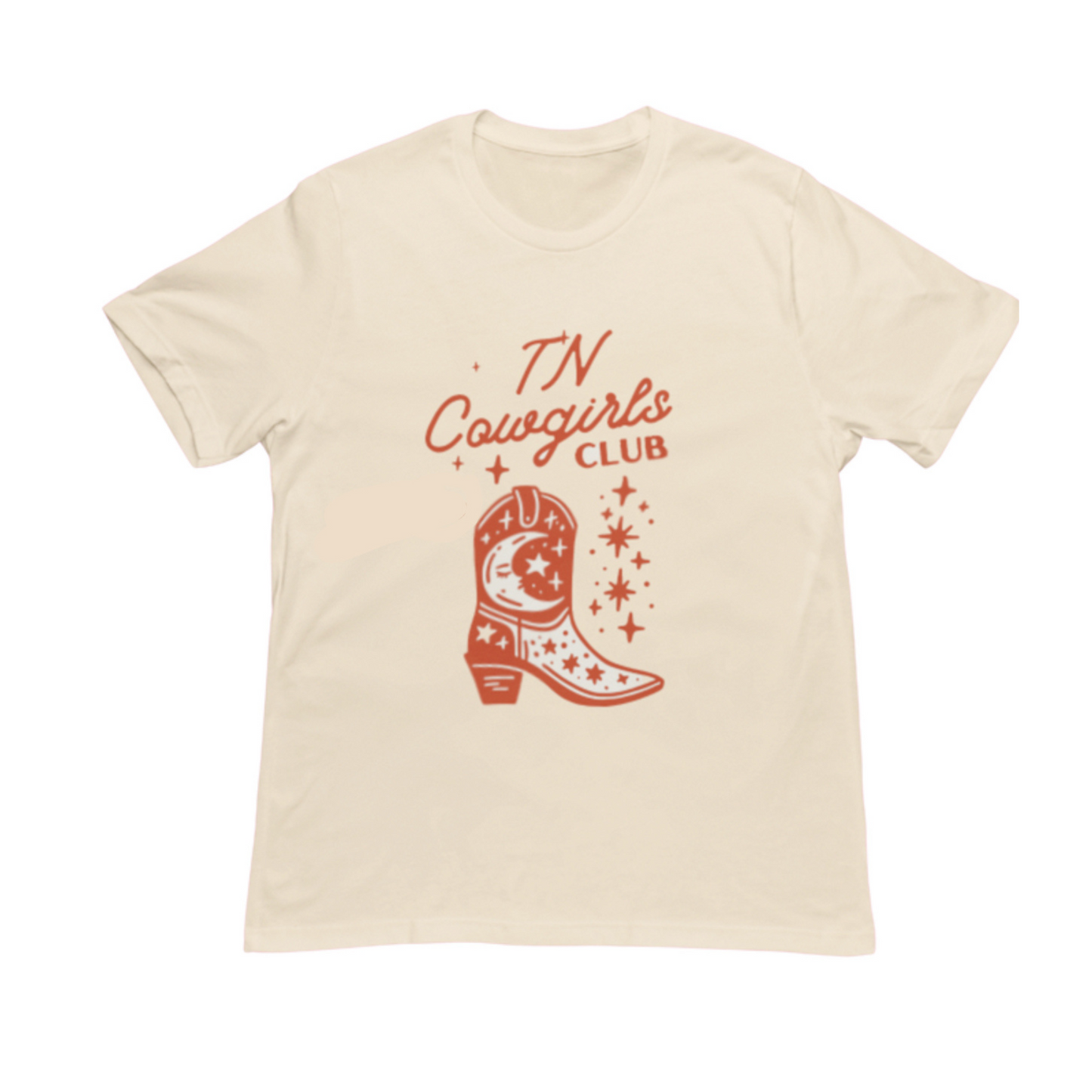 TN COWGIRL | BASIC T-SHIRT | ORANGE CHIC LOVE
