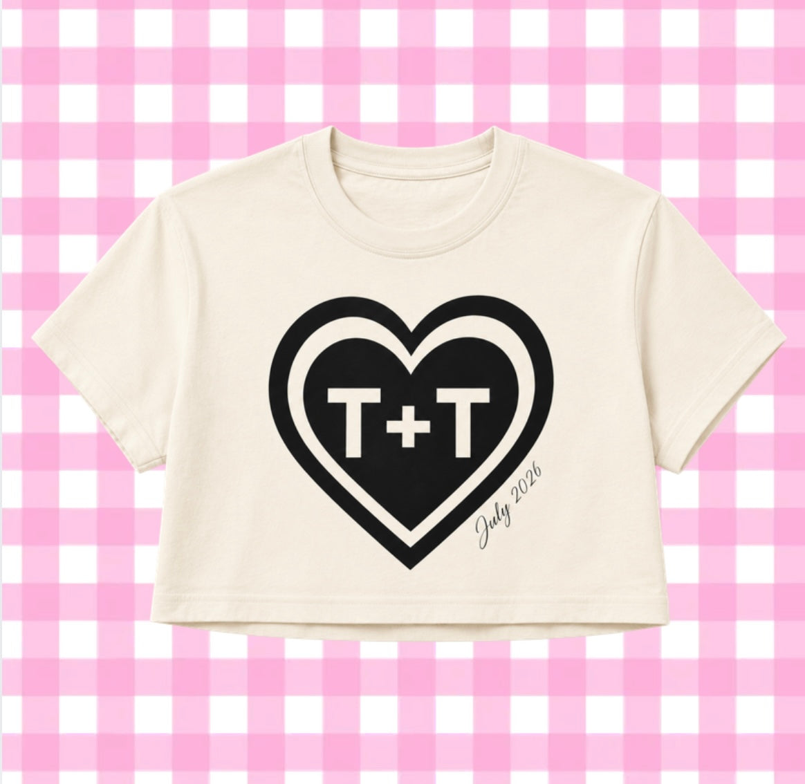 T+T CROPPED TOP | FOOTBALL LOVE STORY COLLECTION