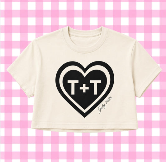 T+T CROPPED TOP | FOOTBALL LOVE STORY COLLECTION