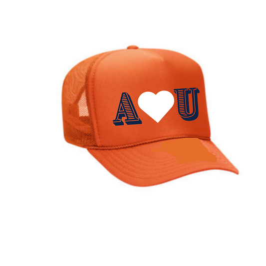 ALOVEU | HAT | ORANGE AND BLUE CHIC LOVE