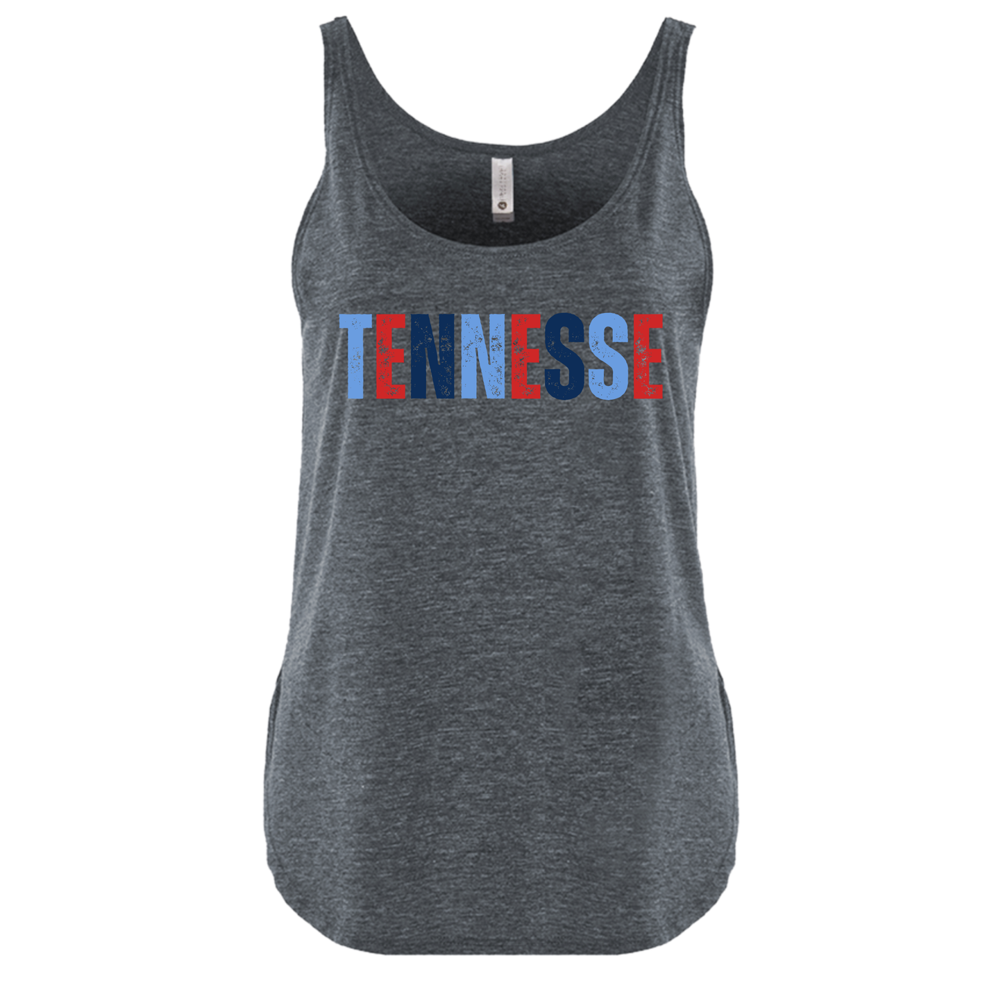 TENNESSEE COLORS | TANK TOP | BLUE AND RED CHIC LOVE