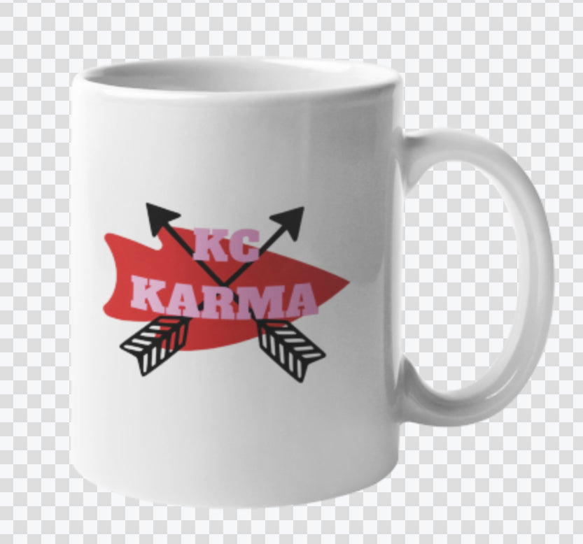 KC Karma Coffee Mug