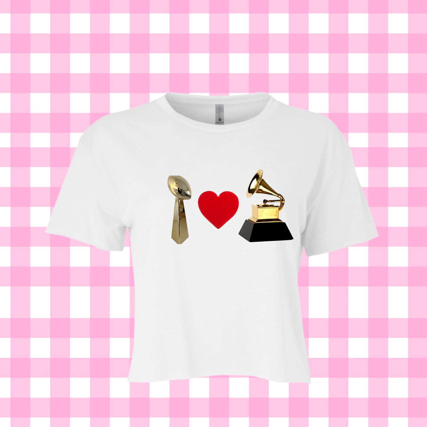 TROPHIES | CROPPED T-SHIRT | ROYALTY CHIC LOVE