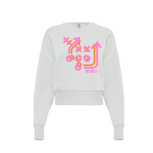 XOXO | WOMEN’S SWEATSHIRT | ORANGE CHIC LOVE