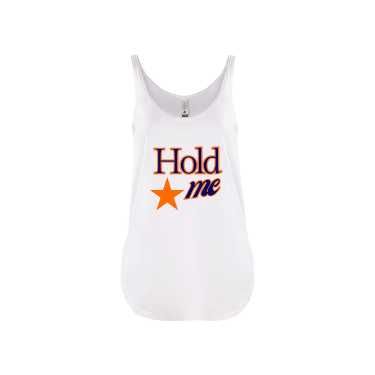 HOLD ME | TANK | ORANGE AND BLUE CHIC LOVE