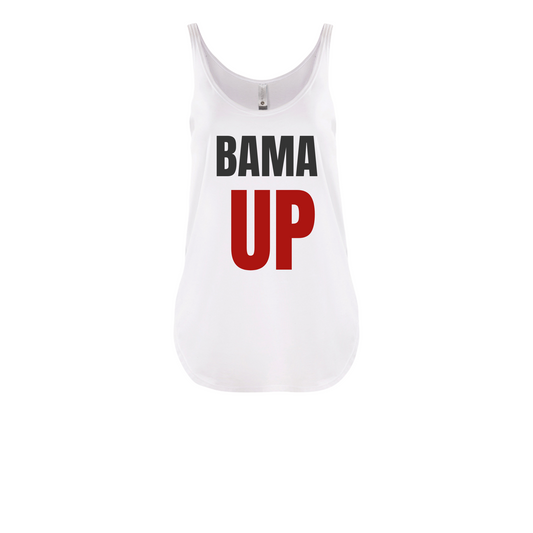 BAMA UP | TANK | CRIMSON AND WHITE