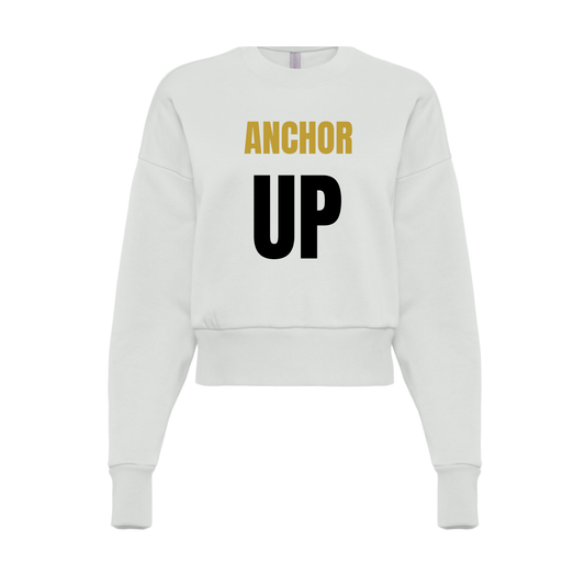 ANCHOR UP | SWEATSHIRT | GOLD AND BLACK CHIC LOVE
