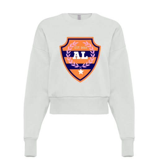 ALABAMA SHIELD | SWEATSHIRT | ORANGE AND BLUE CHIC LOVE
