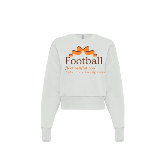 FOOTBALL DEF | SWEATSHIRT | ORANGE CHIC LOVE